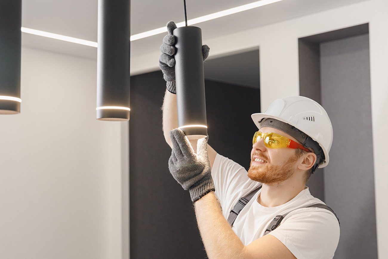 Innen&shy;beleuchtung bei Kleinemeier Elektrotechnik in Leutershausen