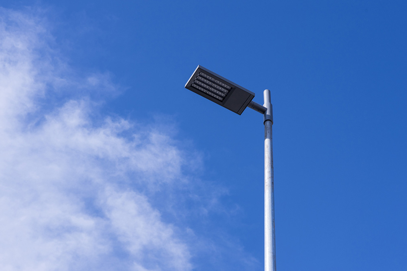 LED-Straßen&shy;beleuchtung bei Kleinemeier Elektrotechnik in Leutershausen