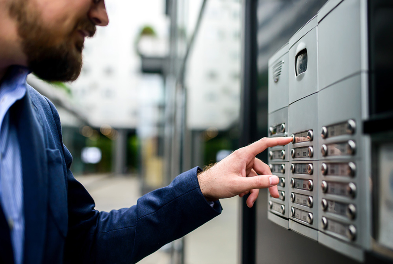 Sprech&shy;anlagen bei Kleinemeier Elektrotechnik in Leutershausen