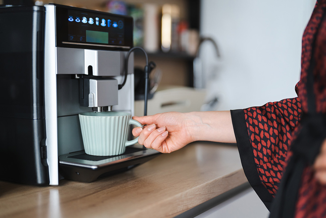 Kaffee&shy;maschinen bei Kleinemeier Elektrotechnik in Leutershausen